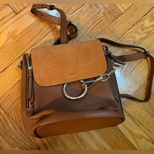 Chloe Leather Backpack